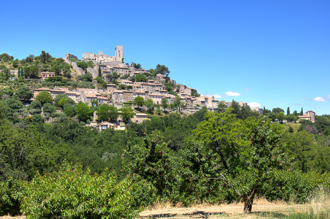 Lacoste - Home of Marquis de Sade, famous for his invaluable contribution to sexual creativity, sometimes painful though